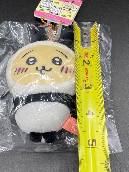 Chiikawa Usagi Tokyo Panda Key Chain Plush Doll Limited Edition NWT - Picture 5 of 13